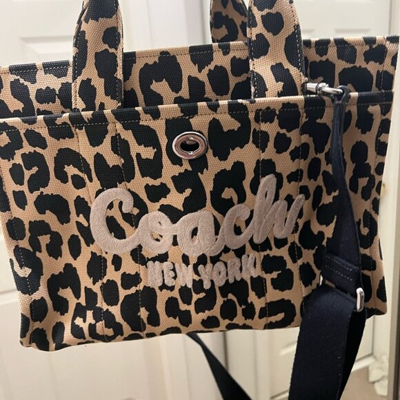 Coach Women Canvas Cargo Tote - Picture 1 of 6